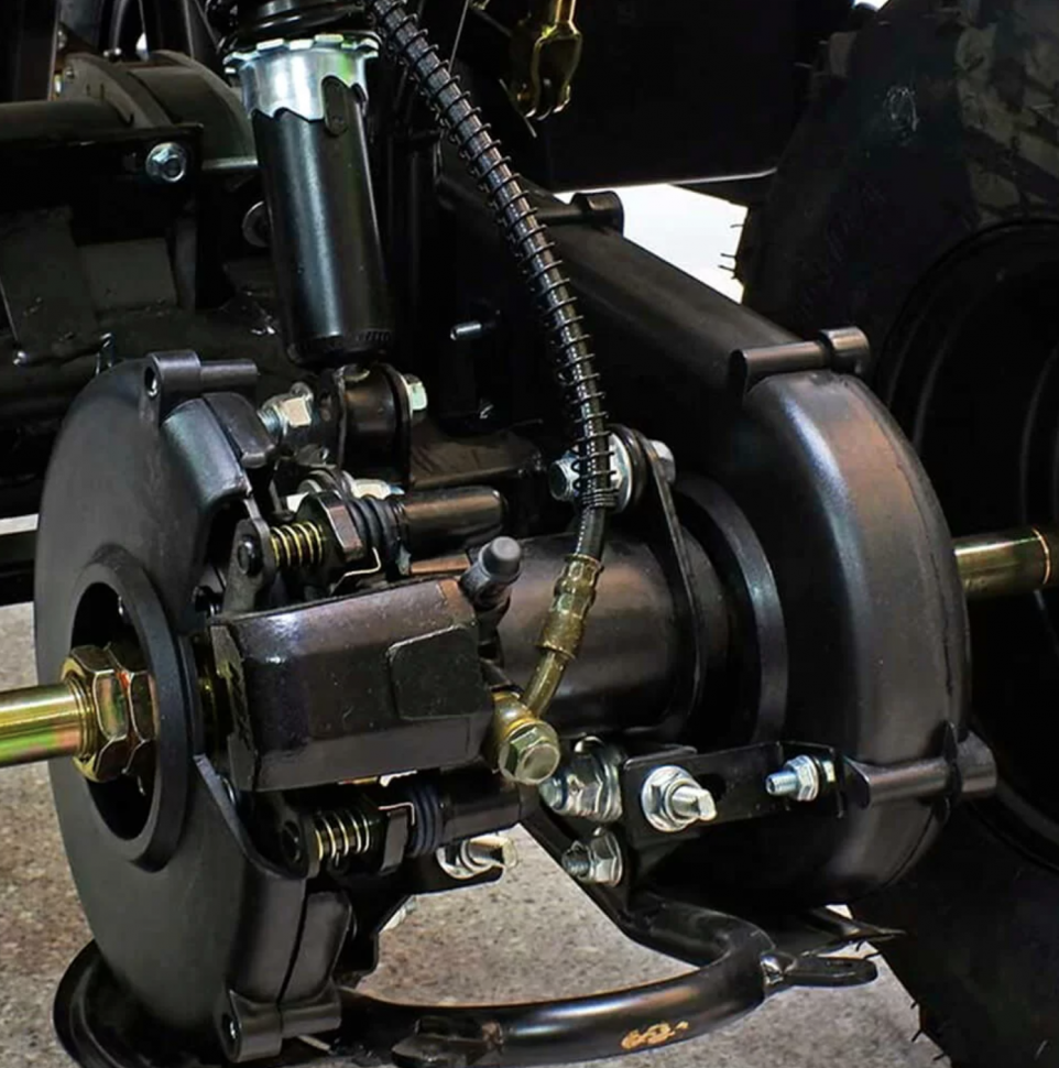 Квадроцикл GreenCamel Гоби K51 (36V 800W R7 Цепь) быстросъем, ножной тормоз