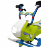 Электроснегокат Snow Razor Moto (зелено-белый)