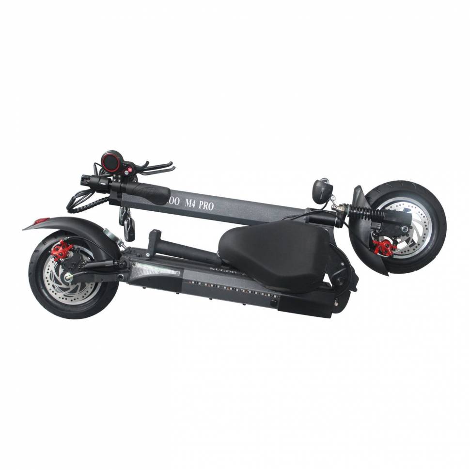 Электросамокат KUGOO M4 Pro 18 Ah (Черный) Электросамокат KUGOO M4 Pro 18 Ah (Черный)