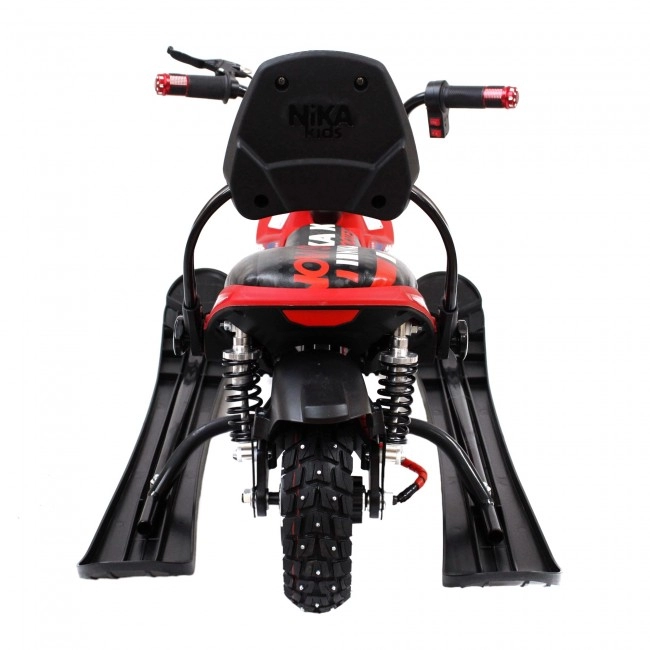 Электроснегокат Snow Razor Moto (черно-красный)